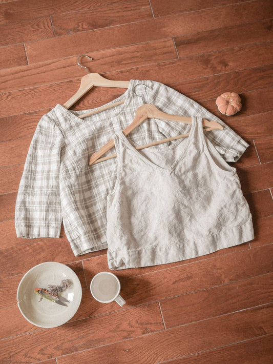 Vivian Shao Chen Laurence Top - Printed copy shop (+£7.00)