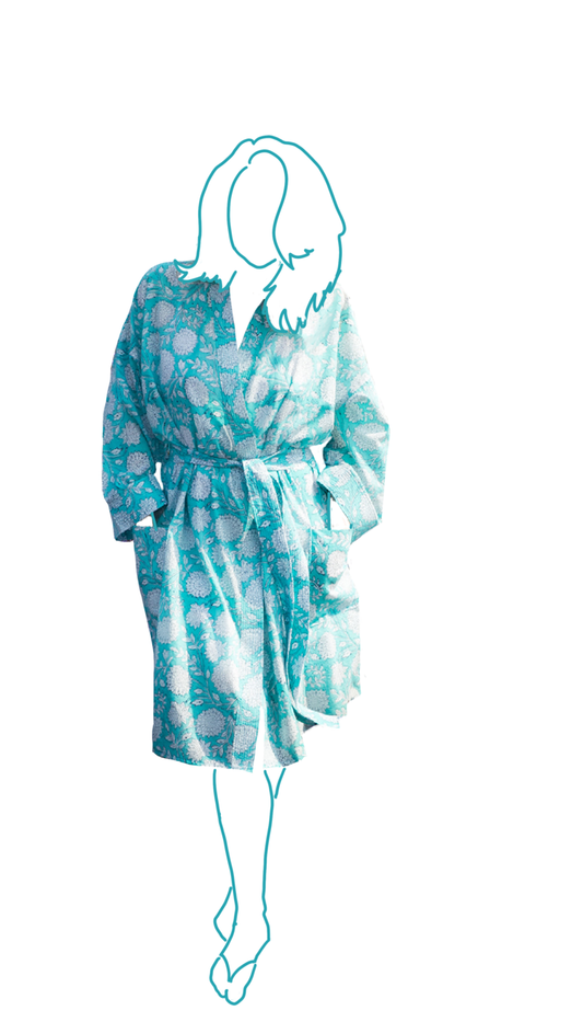 Alice & Co Patterns Lavender Robe - Printed copy shop SIZES 16 - 22 (+£7.00)