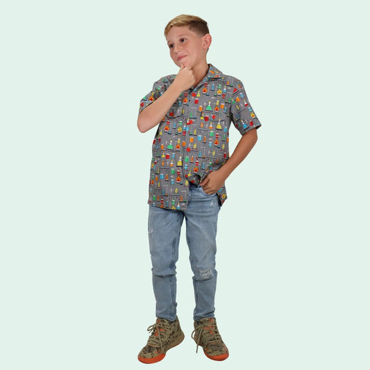 Sirena Patterns Child/Teen Leo Shirt - Printed copy shop (+£7.00)