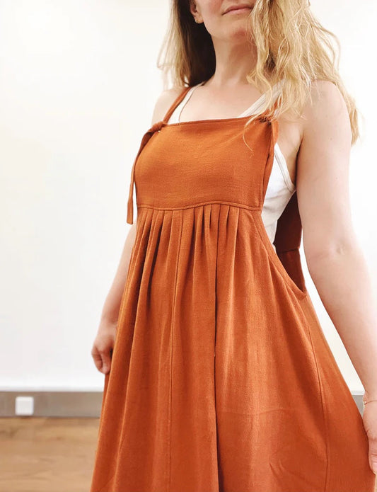 By Hand London Leo Pinafore Dress Pattern Expansion - Printed copy shop (+£5.00)
