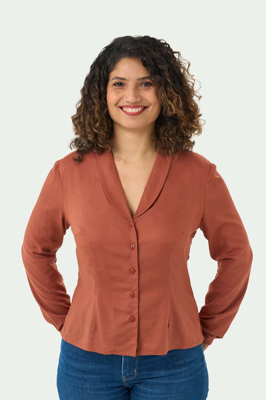 Sew Over It Lilian Blouse - Printed copy shop SIZES 18 - 30 (+£5.00)