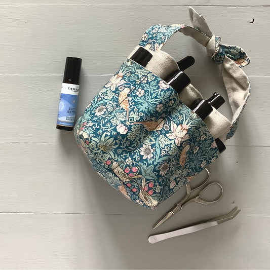 Lasenby Lily Mini Tote Basket - Printed copy shop (+£5.00)