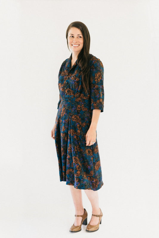 Folkwear 247 Lindy Shirtdress - Printed copy shop (+£7.00)