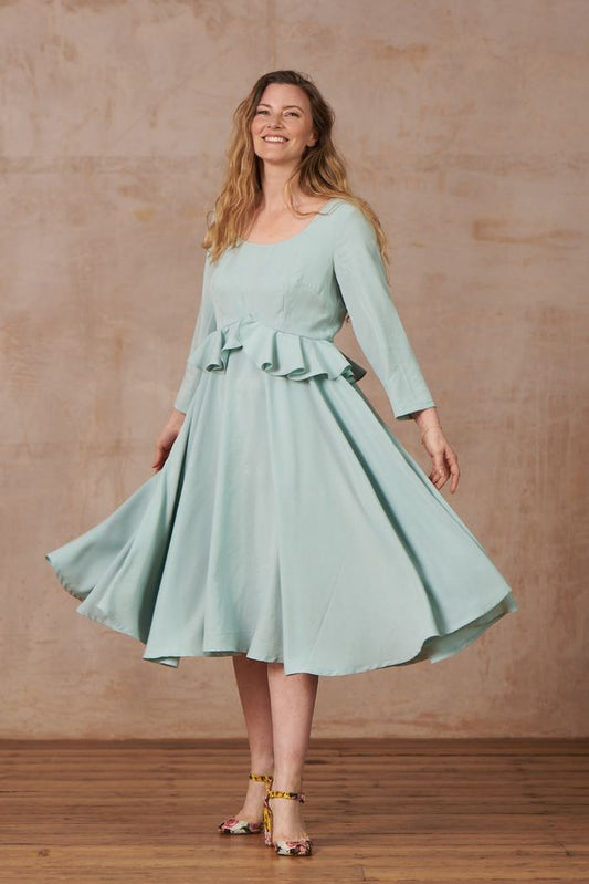 By Hand London Lizz Dress - Printed copy shop SIZES 16-38 / D CUP (+£13.00)