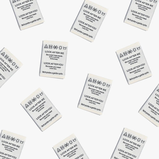 Kylie & The Machine 'Look After Me, Look After You' Woven Labels