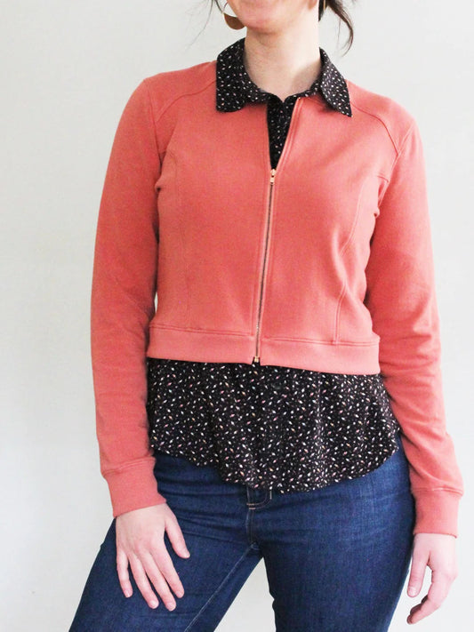 Pattern Scout Lulu Cardigan - Printed copy shop B CUP (+£7.00)