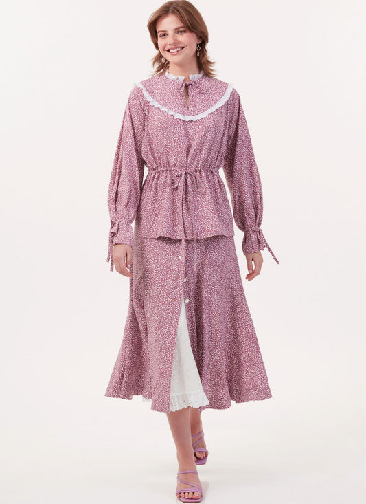 McCalls Vintage Top & Skirt M8490