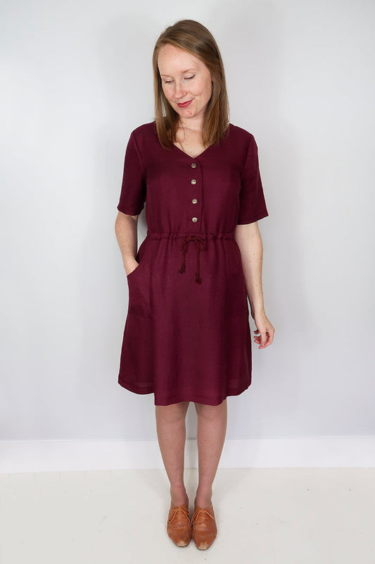 Jennifer Lauren Handmade Quincy Dress - Printed copy shop A and B CUPS (+£7.00)