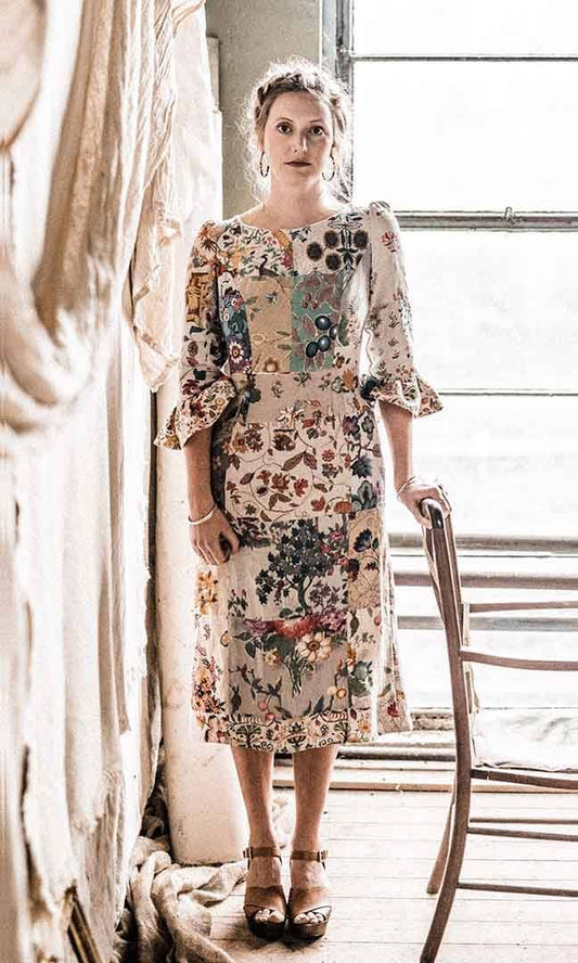Sew La Di Da Vintage Muse Dress - Printed copy shop (+£7.00)