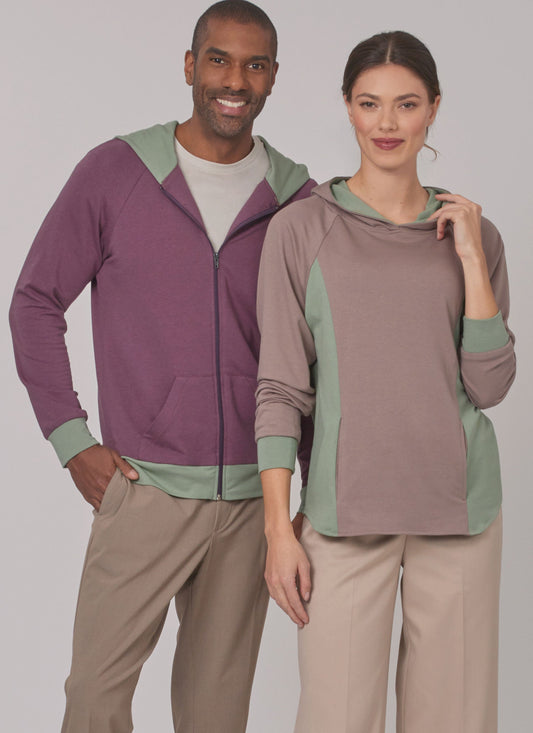 New Look Unisex Hoodies N6806