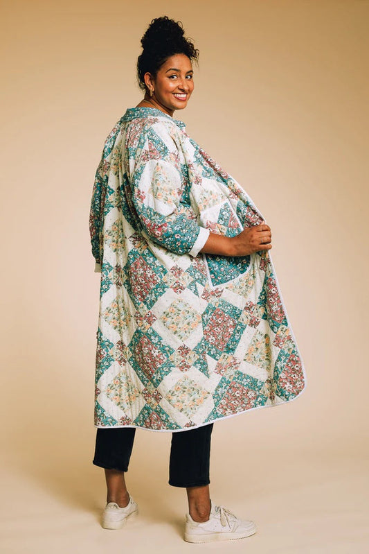 By Hand London Nerrisa Quilted Coat and Jacket - Printed copy shop (+£7.00)