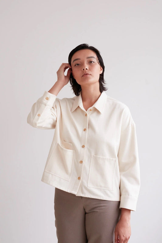 Modern Sewing Co. Over Shirt - Printed copy shop SIZES 6 - 20 (+£7.00)