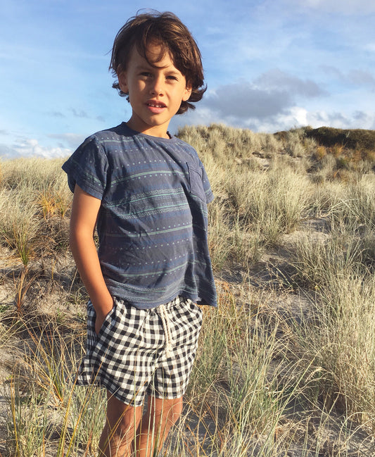Below the Kōwhai Baby/Child Pai Shorts