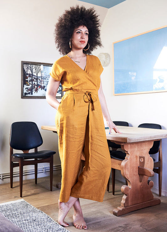 Paper Theory Patterns Zadie Jumpsuit - Printed copy shop SIZES 16 - 28 (+£7.00)
