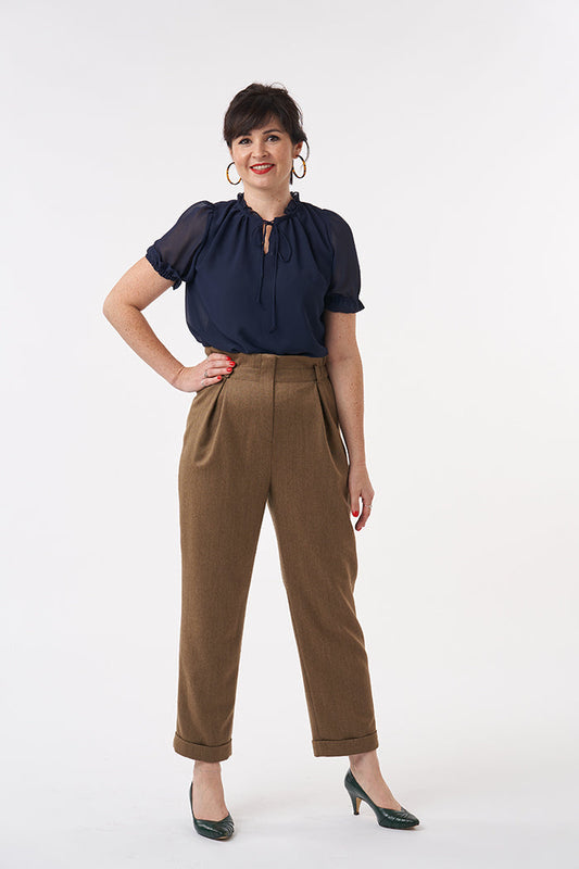 Sew Over It Peggy Trousers - Printed copy shop SIZES 6 - 20 (+£7.00)