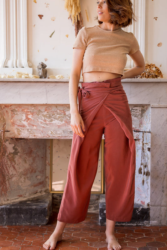 Ready to Sew Phen Wrap Pants - Printed copy shop SIZES 46 - 60 (+£7.00)