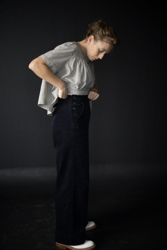 Merchant & Mills Quinn Trousers (18 - 28) - Printed copy shop (+£7.00)