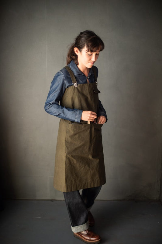 Merchant & Mills Victor Apron - Printed copy shop (+£5.00)