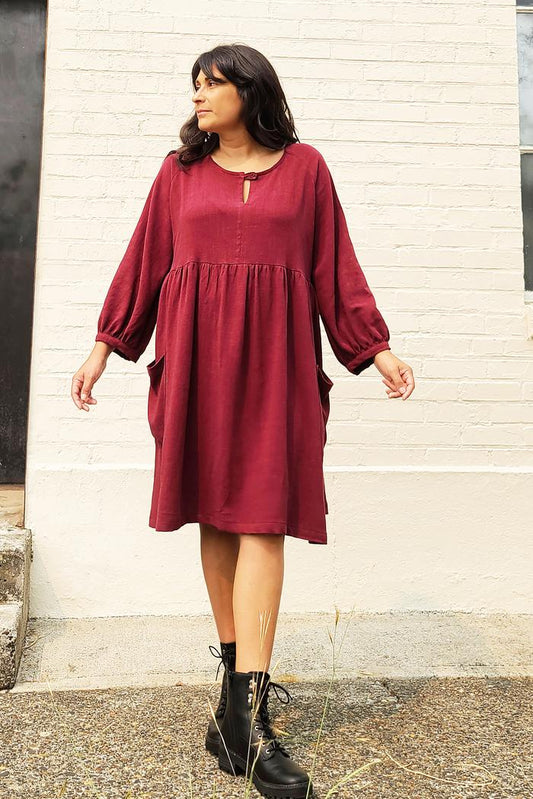 Sew House Seven Romey Gathered Dress and Top - Printed copy shop SIZES 00 - 20 (+£7.00)