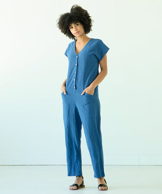 True Bias Rory Jumpsuit - Printed copy shop (+£7.00)