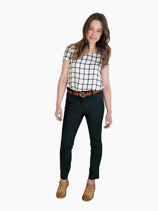 Hey June Handmade Rosslyn Trousers - Printed copy shop (+£10.00)