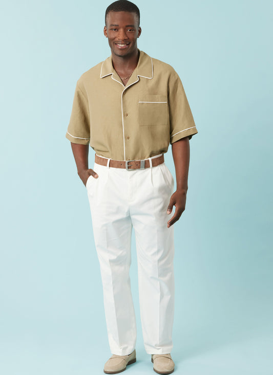 Simplicity Men's Shirts S3075