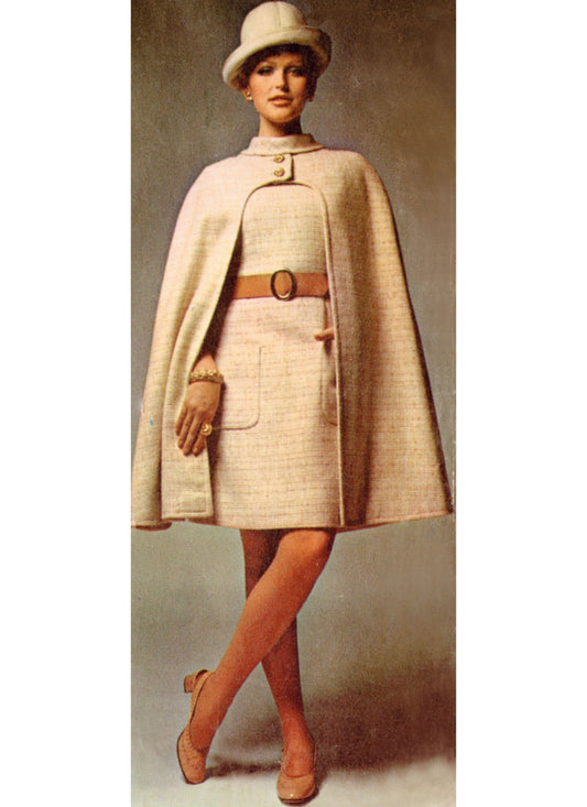 Simplicity Cape and Dress S3084