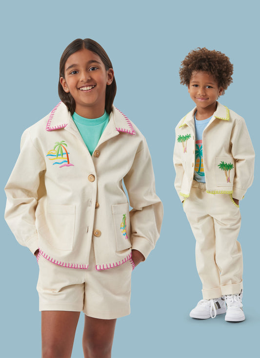Simplicity Children's Jacket, Shorts and Trousers S3113
