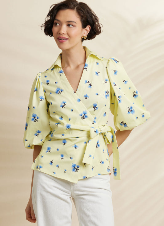 Simplicity Wrap Top S3135