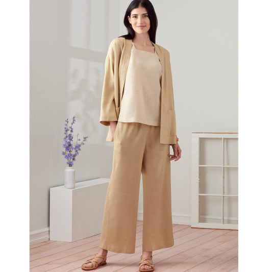 Simplicity Jacket, Top and Trousers S9271