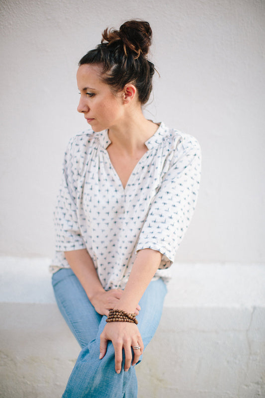 Sew Liberated Matcha Top - Printed copy shop (+£7.00)