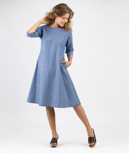 Schnittchen Patterns Anna Dress - Printed copy shop (+£7.00)