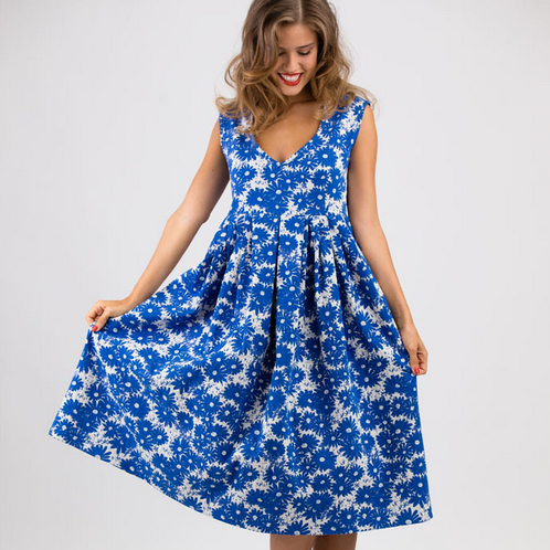 Schnittchen Patterns Luciana Dress - Printed copy shop (+£7.00)