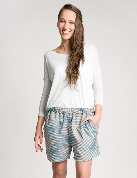 Schnittchen Patterns Jessica Shorts - Printed copy shop (+£7.00)
