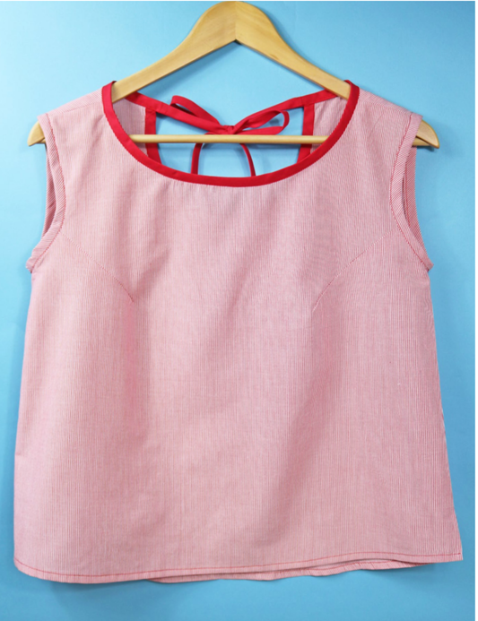 The Fold Line HELLO SAILOR Top (free)