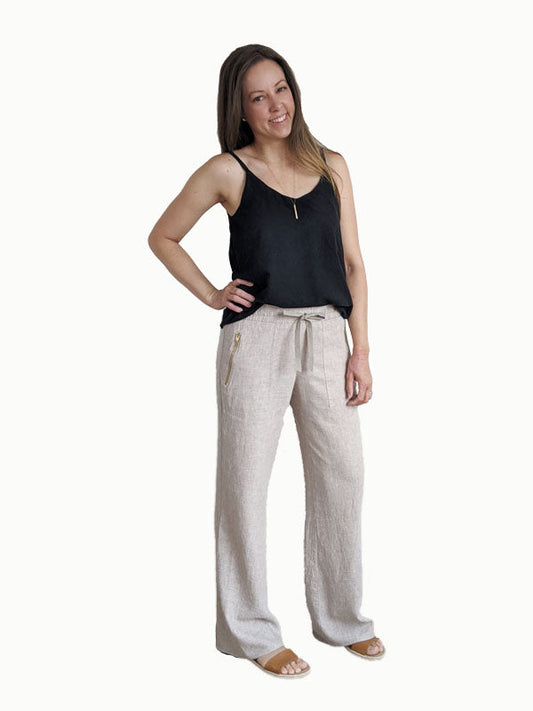 Hey June Handmade Seaforth Pants - Printed copy shop (+£7.00)