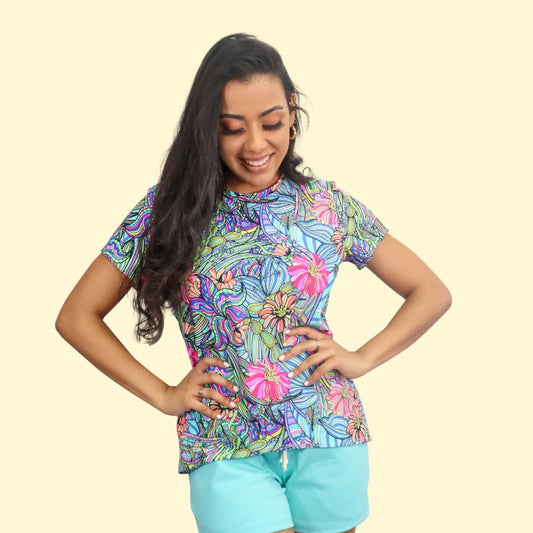 Sirena Patterns Nereida T-shirt and Tank Top - Printed copy shop (+£5.00)