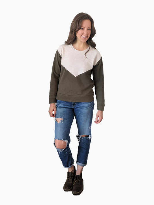 Hey June Handmade Sitka Sweatshirt (0 - 20/B CUP) - Printed copy shop (+£7.00)