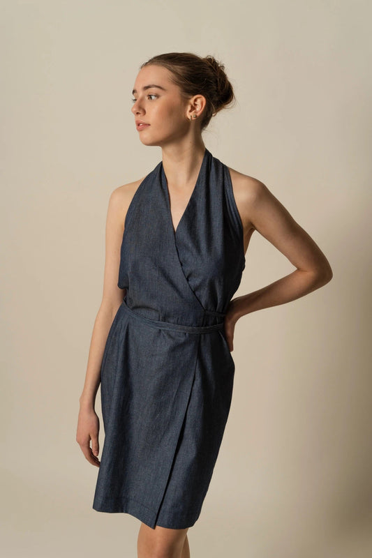 Fieldwork Patterns Sophia Wrap Dress - Printed copy shop (+£7.00)