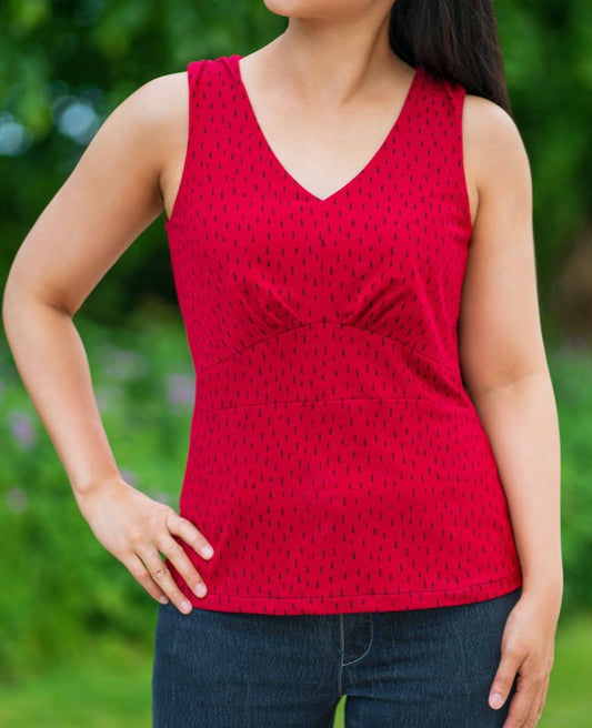 Itch to Stitch Spirren Tank - Printed copy shop SIZES 16-40 / FULL BUST (+£5.00)