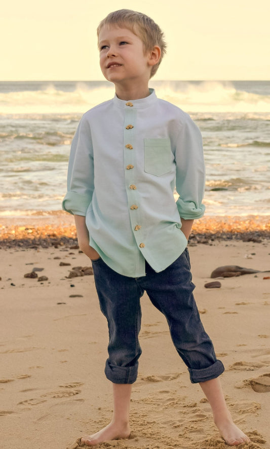 Waves & Wild Baby/Child Sunset Shirt - Printed copy shop (+£7.00)