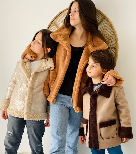 You Made My Day Mini Sweet Winter Biker Jacket - Printed copy shop (+£5.00)