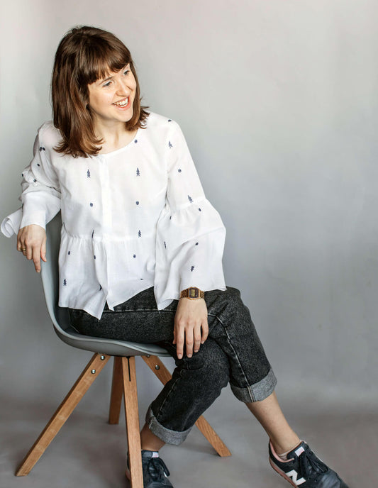 The Maker's Atelier Tiered Blouse