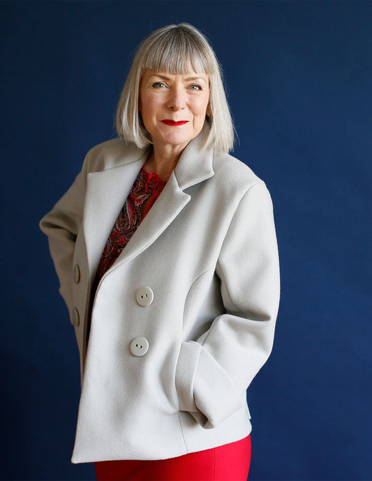 The Maker's Atelier Pea Coat - Printed copy shop (+£7.00)