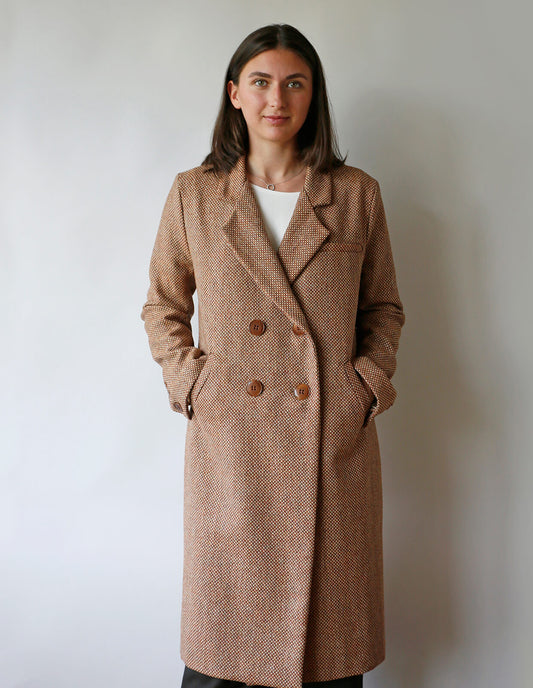 The Maker's Atelier Classic Coat - Printed copy shop (+£7.00)