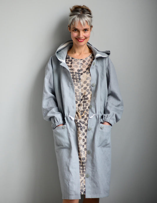The Maker's Atelier Utility Coat - Printed copy shop (+£7.00)