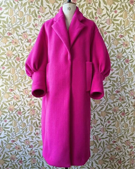 Trend Patterns TPC28 Oversized Coat - Printed copy shop (+£10.00)