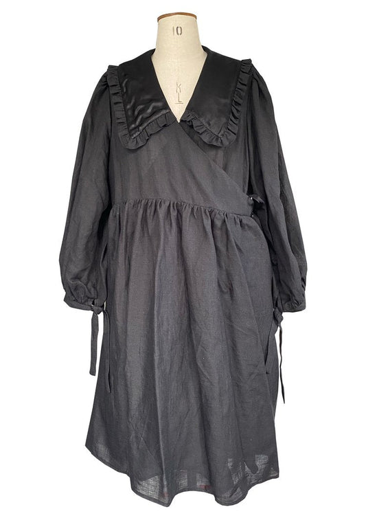 Trend Patterns TPC29 Gathered Wrap Dress - Printed copy shop (+£7.00)