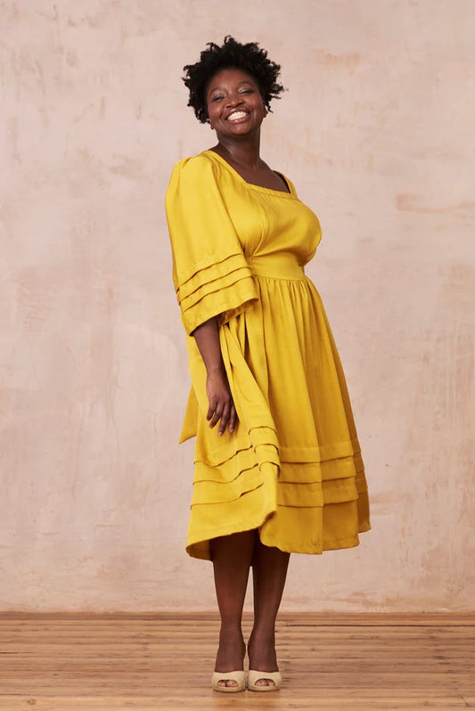 By Hand London Tamzin Dress - Printed copy shop SIZES 6-24 / B CUP (+£7.00)