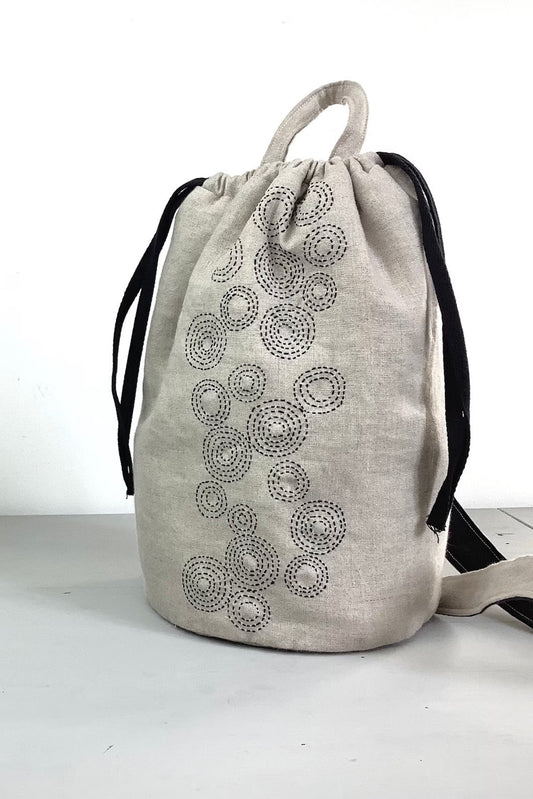 Lasenby Taru Maru Crossbody Duffle Bag - Printed copy shop (+£5.00)